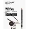 Flormar Kapağı Fırçalı Kaş Kalemi (Kahve) - Eyebrow Pencil - 405 Bitter Brown - 8690604278701