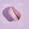 Tangle Teezer Compact StylerIce Cream Swirl Saç Fırçası - Seyahat ve Çanta Boy Tarak