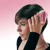 Tangle Teezer Compact StylerIce Cream Swirl Saç Fırçası - Seyahat ve Çanta Boy Tarak