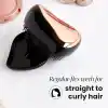 Tangle Teezer Compact Styler Rose Gold Black Saç Fırçası -Seyahat ve Çanta Boy Tarak