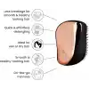 Tangle Teezer Compact Styler Rose Gold Black Saç Fırçası -Seyahat ve Çanta Boy Tarak