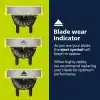 Philips Norelco OneBlade 360 Bıçaklar, OneBlade Elektrikli Tıraş Makinesi ve Düzeltici için Orijinal Yedek Bıçaklar, 4lü Paket, QP440/80
