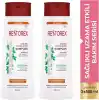Restorex Kuru & Yıpranmış Saçlar İçin Şampuan 500 ml 2li paket