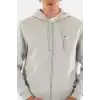 Tommy Jeans Erkek kapüşonlu sweatshirt, fermuarlı, bayrak, fermuarlı, Thru kapüşonlu