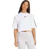 adidas Essentials 3-Stripes Cotton Loose Kadın Tişört