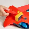 Disney Jr. Series Marvels Iron Man and his Awesome Friends Ultimate Dev Boyutlu Zırh Iron Jet Oyuncak Seti, 7,6 cm Aksiyon Figürleri, Zırh Kostümleri, Araç