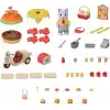 EPOCH Sylvanian Families Hamburger Standı Oyuncak Seti, Çok Renkli, Plastik, Latte Kedi Baba Figürü Dahil