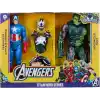 Marvel Avengers VenomVersus Titan Hero Serisi Venom Etkili Captain America ve Venom Etkili Hulk Aksiyon Figürü 2’li Paket, 30 cm Süper Kahraman Oyuncakları, 4 Yaş ve Üzeri