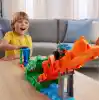 Hot Wheels Monster Trucks oyun seti ve 1:64 ölçekli Mega-Wrex, tahterevalli köprüde akrobasi ve yarış eğlencesi, Timsah ile Muhteşem Aksiyon Oyun Seti, JJN45