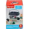 Fisher-Price İstifleme Oyuncak Bebeğin İlk Blokları Sıralama için 10 Şekil Seti 6+ Ay Bebekler için Oyun, Lacivert Açık Kahverengi