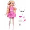 Sarı saçlı ve eklemleri bükülebilen Barbie Dream Besties Malibu bebek ve aksesuarları, makyaj temalı oyuncaklar, JKP50