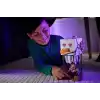 Mattel Minecraft Filmden ilham alan aksiyon figürü seti, ışıklar, sesler ve ateş topu fırlatma özelliğiyle balon figürü, fırlatıcı ve disk, piglin savaşçısı, JFB69