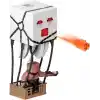 Mattel Minecraft Filmden ilham alan aksiyon figürü seti, ışıklar, sesler ve ateş topu fırlatma özelliğiyle balon figürü, fırlatıcı ve disk, piglin savaşçısı, JFB69