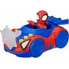 Marvel Spidey and His Amazing Friends Spidey Web Crawler Aksiyon Figürü ve Oyuncak Araba