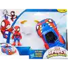 Marvel Spidey and His Amazing Friends Spidey Web Crawler Aksiyon Figürü ve Oyuncak Araba