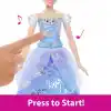 Mattel Disney Prensesi Cinderella Sihirli değnek sallandığında ışıkları yanan ve sesler çıkaran elbisesi ile, filmden ilham alan Balo Elbiseli Cinderella, JBF94