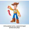 Disney ve Pixar Oyuncak Hikayesinden ilham alan, filmdeki klasik görünüme sahip 24 cmlik bükülebilen eklemli Imaginext XL Woody aksiyon figürü, JMD33