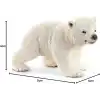 Schleich 14708 Yavru Kutup Ayısı, Beyaz