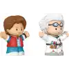Film hayranları için Little People Collector Geleceğe Dönüş özel seri seti, sergilenmeye uygun paket içinde 2 figür, JFD74