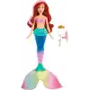 Mattel Disney Prensesi Yüzen ve Renk Değiştiren Ariel Bebek Disney prensesi oyuncakları, yüzen deniz kızı Ariel bebek HPD43