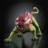 2026 yapımı filmden uyarlanmış Masters of the Universe Chronicles 1:12 ölçekli Battle Cat aksiyon figürü, cam gözler ve eklemli çene, eyerli ve zırhlı kaplan, JKJ32