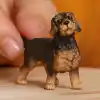 SCHLEICH Tel Tüylü Dachshund, Oyuncak Figür