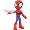 Marvel Spidey and His Amazing Friends Büyük Boy Spidey Figürü, 22,5 cmlik Aksiyon Figürü, Çocuklar için Okul Öncesi Oyuncakları, 3 Yaş ve Üzeri, Süper Kahraman Oyuncakları