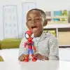 Marvel Spidey and His Amazing Friends Büyük Boy Spidey Figürü, 22,5 cmlik Aksiyon Figürü, Çocuklar için Okul Öncesi Oyuncakları, 3 Yaş ve Üzeri, Süper Kahraman Oyuncakları
