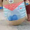 Fisher-Price Kamp Zamanı Hacıyatmaz Ayıcık, 6 aylık ve daha büyük bebekler için kaba motor becerilerini geliştiren oyuncak, JLB83
