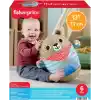 Fisher-Price Kamp Zamanı Hacıyatmaz Ayıcık, 6 aylık ve daha büyük bebekler için kaba motor becerilerini geliştiren oyuncak, JLB83