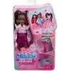Kahverengi saçlı ve eklemleri bükülebilen Barbie Dream Besties Brooklyn bebek ve aksesuarları, dans temalı oyuncaklar, JKP51