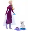 Mattel Disney Karlar Ülkesi Elsa Bebek ve Yavru Ayıcık Figürü, ayıcığın yatağı ve battaniyesi dahil 4 aksesuar, JFG16