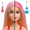 Barbie Parti Paketi bebek ve aksesuarlar, Muhteşem Parti serisi, renk değişimi dahil 10 sürpriz, kırmızı renk ve ışıltı teması, JFY68