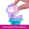 Mattel Disney Prensesi oyuncakları, kuyruğu çıkarılabilir Ariel Vanity Pop deniz kızı bebek, tekrarlanabilir 5 sürprize sahip makyaj masası ve 5 aksesuar, JBF86