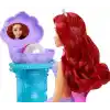 Mattel Disney Prensesi oyuncakları, kuyruğu çıkarılabilir Ariel Vanity Pop deniz kızı bebek, tekrarlanabilir 5 sürprize sahip makyaj masası ve 5 aksesuar, JBF86