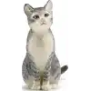 Schleich Oturan Kedi Figürü, 4 cm