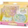 Sylvanian Families Epoch ESF5707 Üçüzler Banyo Seti Oyuncak