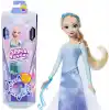 Disney filminden ilham alan Mattel Disney Karlar Ülkesi Eğlenceli Sürprizler Elsa bebek seti, 5 aksesuar, 5 çıkartma ve 1 oyun alanı içeren 11 sürpriz, JBG59