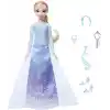 Disney filminden ilham alan Mattel Disney Karlar Ülkesi Eğlenceli Sürprizler Elsa bebek seti, 5 aksesuar, 5 çıkartma ve 1 oyun alanı içeren 11 sürpriz, JBG59