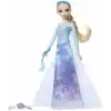 Disney filminden ilham alan Mattel Disney Karlar Ülkesi Eğlenceli Sürprizler Elsa bebek seti, 5 aksesuar, 5 çıkartma ve 1 oyun alanı içeren 11 sürpriz, JBG59