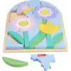 Fisher Price Ahşap Çiçek Yapboz Blokları