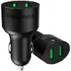 Tronsmart CC2TF Çift USB Çıkışlı Qualcomm QC 3.0 Araç Şarj Cihazı
