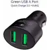 Tronsmart CC2TF Çift USB Çıkışlı Qualcomm QC 3.0 Araç Şarj Cihazı