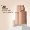 Alix Avien Kırışıklık Karşıtı Nemlendirici SPF30 Parlak Bitişli Fondöten Care Enhancer 818 Golden Honey
