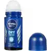 NIVEA Men Erkek Roll On Deodorant Dry Fresh 72 Saat Anti-Perspirant Koruma, Ekstra Kuruluk, 50 ml