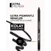 Flormar Yoğun Renk Veren Yumuşak Uçlu Göz Kalemi (SİYAH) - Ultra Eyeliner - 001 Black - 8690604081431