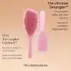 Tangle Teezer Complete Carebrush Fine Saç Bakım Fırçası Düz ve Dalgalı Saçlar İçin Düğümleri Nazikçe Açar, Saç Derisine Masaj Yapar Pembe