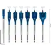 Bosch 7 x Expert Self Cut Speed yassı freze matkap seti (yumuşak ahşap, sunta, çap 16 – 32 mm, profesyonel aksesuar, matkap/tornavida için)