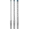Bosch Professional 3 parça Expert SDS plus-7X Kırıcı Delici Delme Uçları (Yumuşak taş, Sert taş, Beton, Donatılı beton, Beton bina bloku, Ø 6-10 mm, Aksesuar Kırıcı Delici)