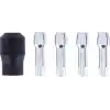 Dremel 4485 1 Adet Mandren Dahil Penset Seti, 1 mandren ve 4 penset (0,8/1,6/2,4/3,2 mm)